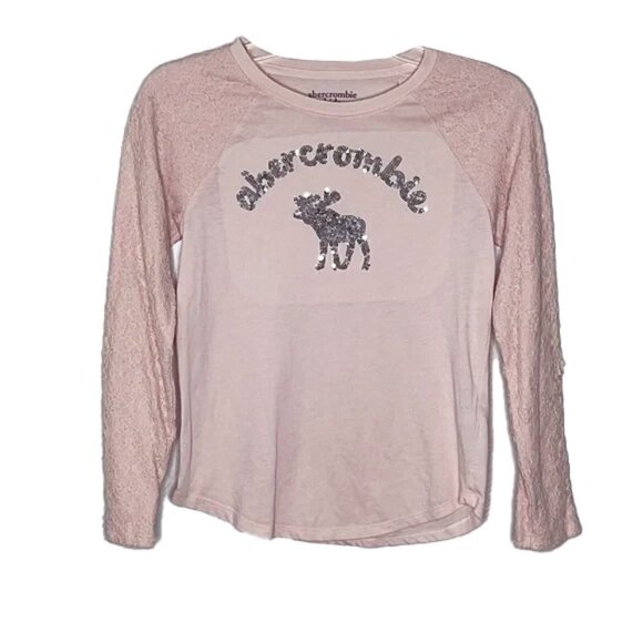 ❤️ ABERCROMBIE Kids Top Size 9/10 - Picture 1 of 4